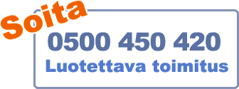 Soita 0500 450 420